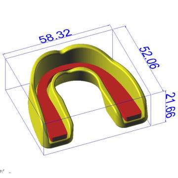 Dientes Económicos Dientes Blanqueamiento Mouthguard para Boxeo MMA